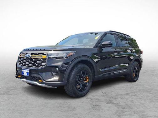 Agate Black Metallic 2026 Ford Explorer Tremor