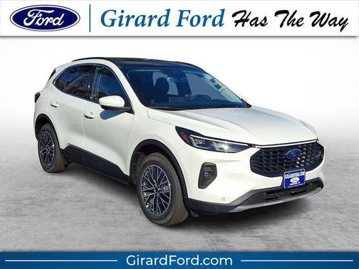 Star White Metallic Tri-Coat 2025 Ford Escape PHEV SE SUV