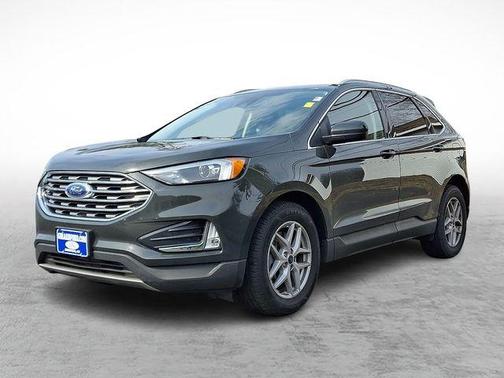 Forged Green Metallic 2022 Ford Edge SEL