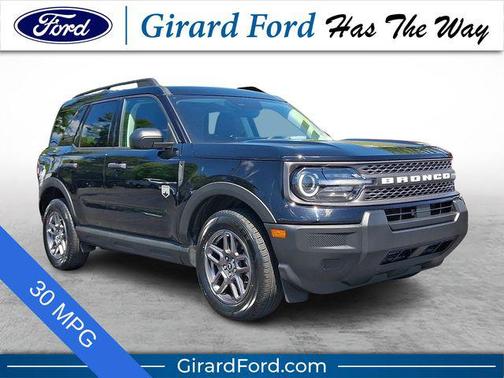 Shadow Black 2025 Ford Bronco Sport Big Bend