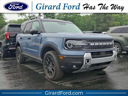 Azure Gray Metallic 2025 Ford Bronco Sport Badlands