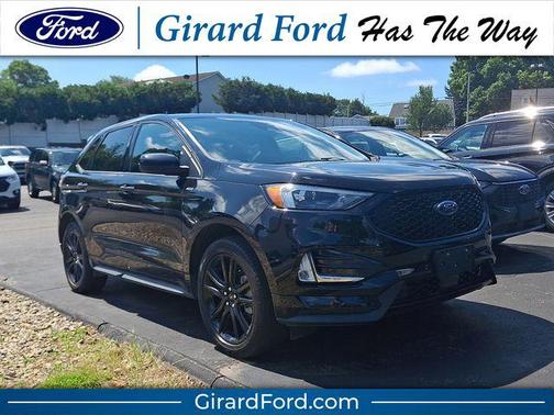 Agate Black Metallic 2023 Ford Edge ST Line