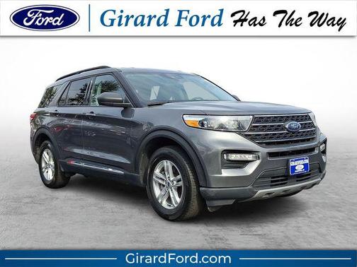 Carbonized Gray Metallic 2023 Ford Explorer XLT
