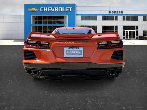 Orange 2020 Chevrolet Corvette Stingray w/3LT