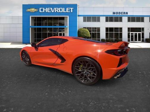 Orange 2020 Chevrolet Corvette Stingray w/3LT
