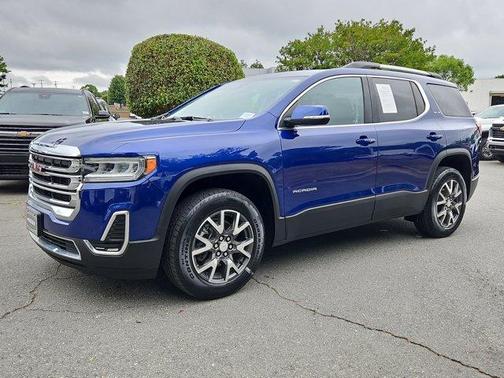 Blue 2023 GMC Acadia SLE
