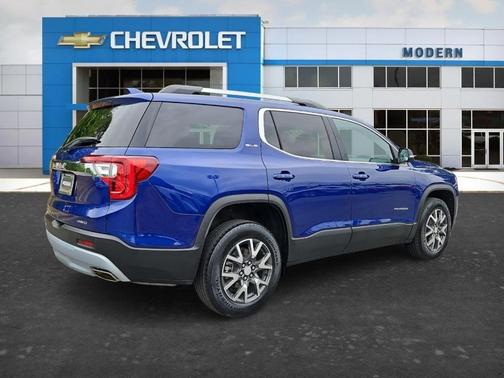 Blue 2023 GMC Acadia SLE