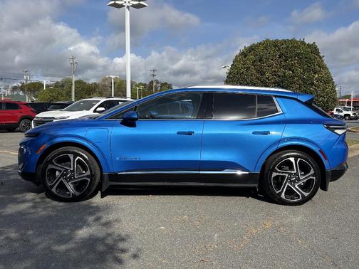 Blue 2024 Chevrolet Equinox EV LT