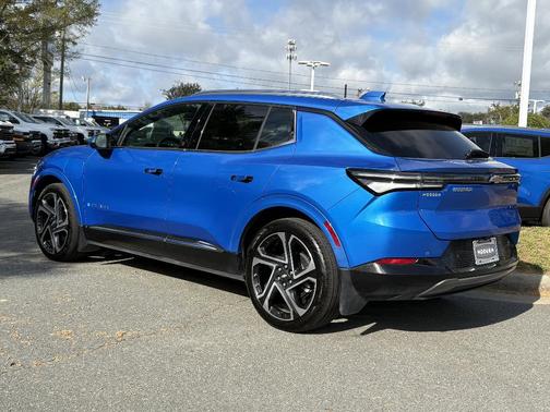 Blue 2024 Chevrolet Equinox EV LT