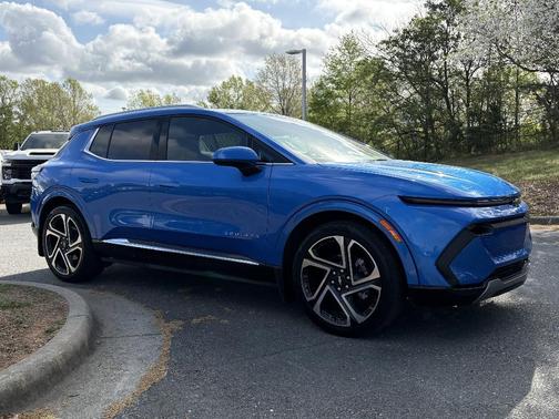 Blue 2024 Chevrolet Equinox EV LT