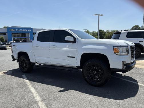 White 2021 GMC Canyon Elevation