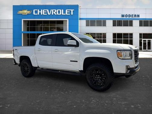 White 2021 GMC Canyon Elevation