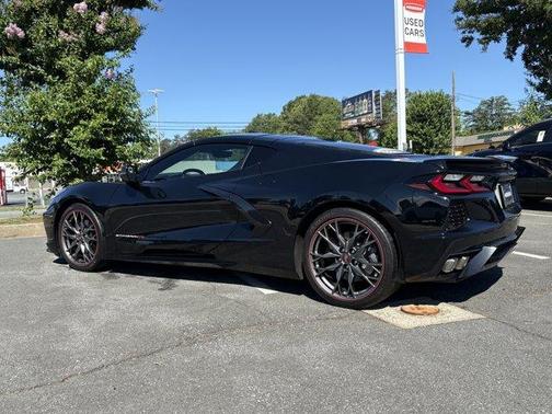Black 2024 Chevrolet Corvette Stingray w/1LT
