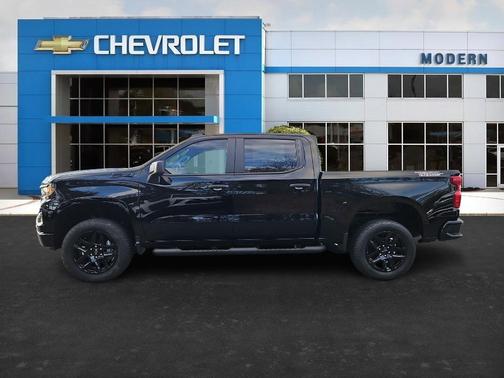Black 2026 Chevrolet Silverado 1500 Custom Trail Boss
