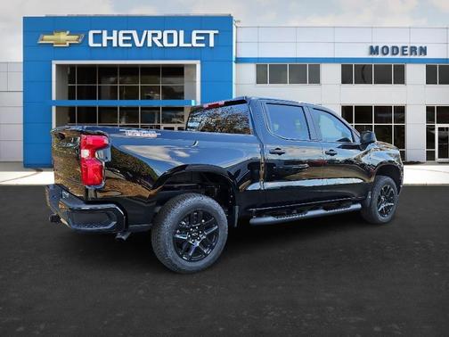 Black 2026 Chevrolet Silverado 1500 Custom Trail Boss