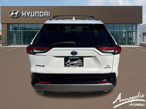Pearl 2023 Toyota RAV4 Hybrid SE
