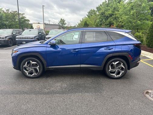 Intense Blue 2022 Hyundai TUCSON Limited