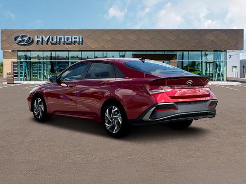 Red 2025 Hyundai ELANTRA SEL Sport
