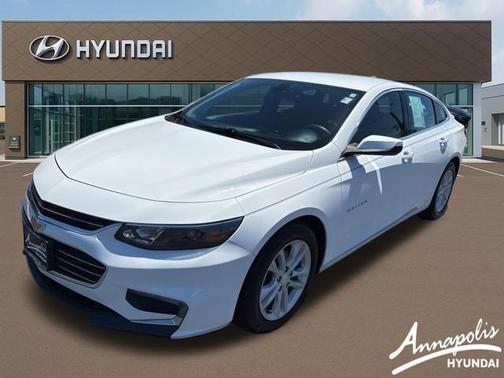 Summit White 2016 Chevrolet Malibu 1LT