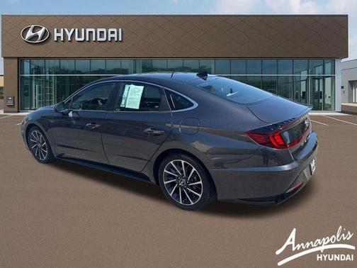 Gray 2022 Hyundai SONATA Limited