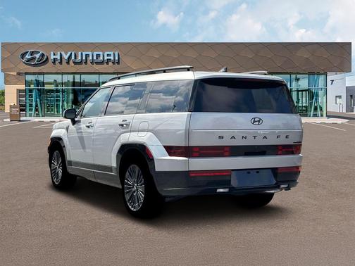Shimmering Silver 2026 Hyundai SANTA FE HEV Calligraphy