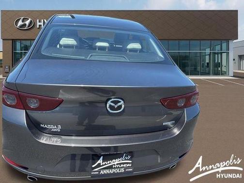 Machine Gray Metallic 2021 Mazda Mazda3 AWD w/Preferred Package