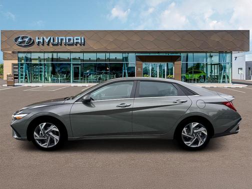 Gray 2026 Hyundai ELANTRA Limited