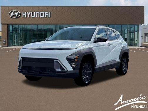 White 2026 Hyundai KONA SEL Sport