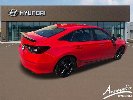 Rallye Red 2025 Honda Civic Si