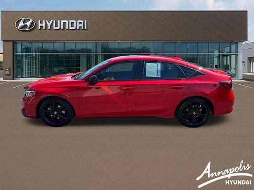 Rallye Red 2025 Honda Civic Si
