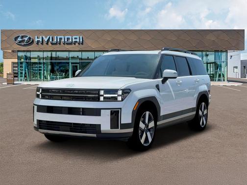 White 2026 Hyundai SANTA FE HEV Limited