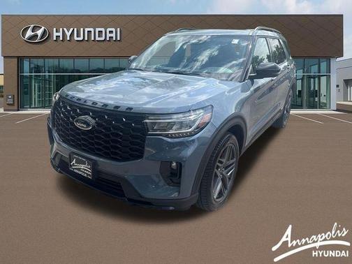 Vapor Blue 2025 Ford Explorer ST-Line