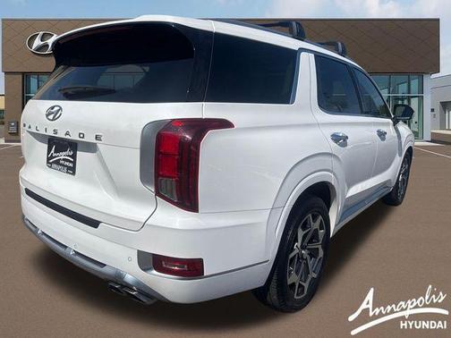 White 2022 Hyundai PALISADE Calligraphy