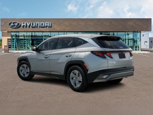Shimmering Silver 2026 Hyundai TUCSON Hybrid Blue SE