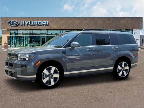 Gray 2026 Hyundai SANTA FE HEV Limited