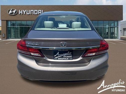 Urban Titanium Metallic 2014 Honda Civic LX