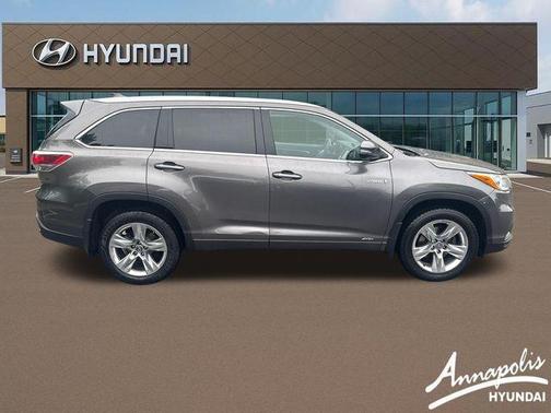 Predawn Gray Mica 2016 Toyota Highlander Hybrid Limited