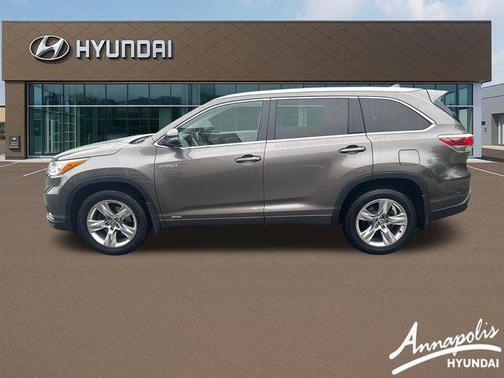 Predawn Gray Mica 2016 Toyota Highlander Hybrid Limited