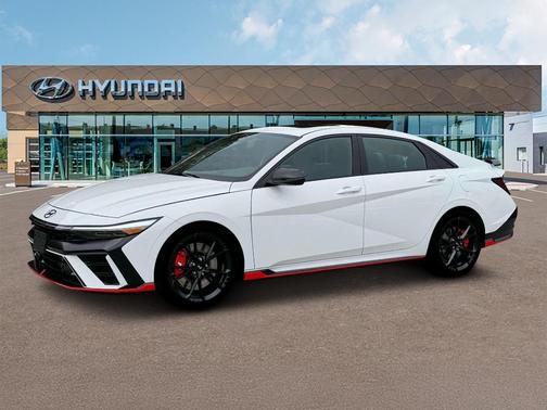 White 2026 Hyundai ELANTRA N Base