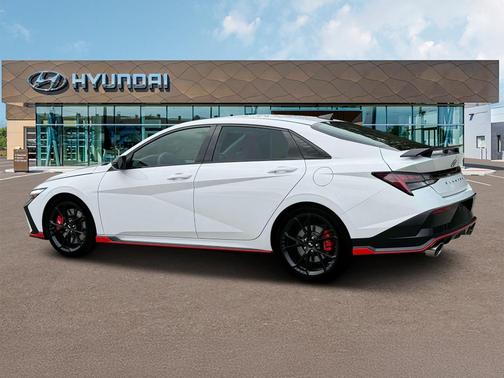 White 2026 Hyundai ELANTRA N Base