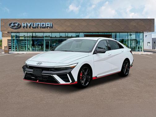 White 2026 Hyundai ELANTRA N Base