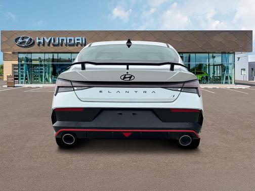 White 2026 Hyundai ELANTRA N Base