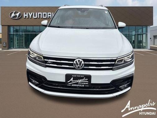 Pure White 2021 Volkswagen Tiguan 2.0T SEL Premium R-Line