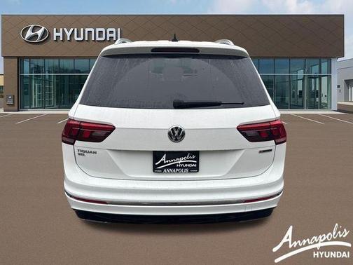 Pure White 2021 Volkswagen Tiguan 2.0T SEL Premium R-Line