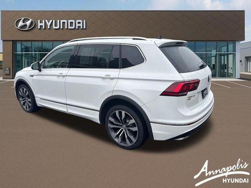 Pure White 2021 Volkswagen Tiguan 2.0T SEL Premium R-Line
