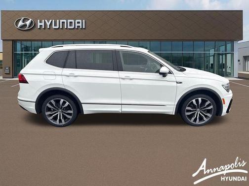 Pure White 2021 Volkswagen Tiguan 2.0T SEL Premium R-Line