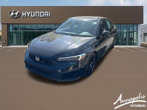 Crystal Black Pearl 2025 Honda Civic Sport