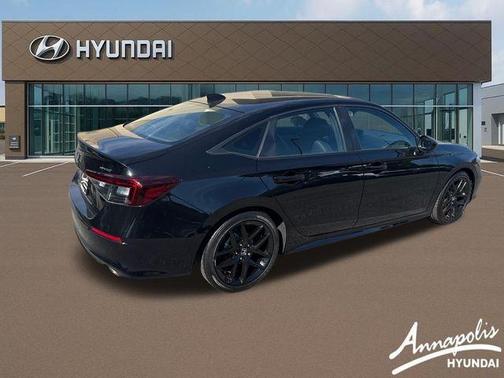 Crystal Black Pearl 2025 Honda Civic Sport