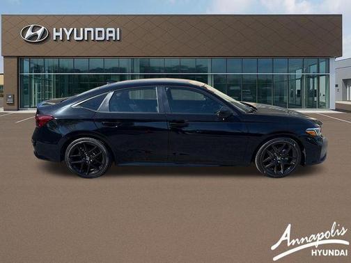 Crystal Black Pearl 2025 Honda Civic Sport