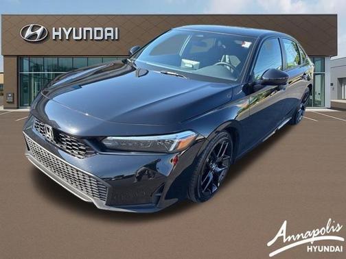 Crystal Black Pearl 2025 Honda Civic Sport